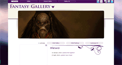 Desktop Screenshot of fantasygallery.net